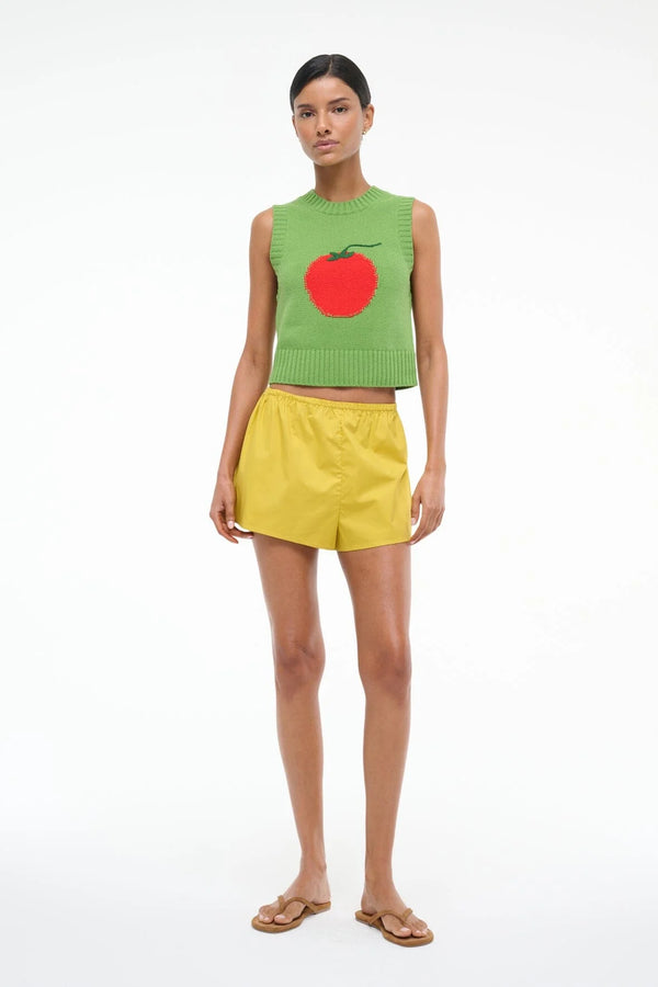 Staud Pingo Sweater Roma Leaf