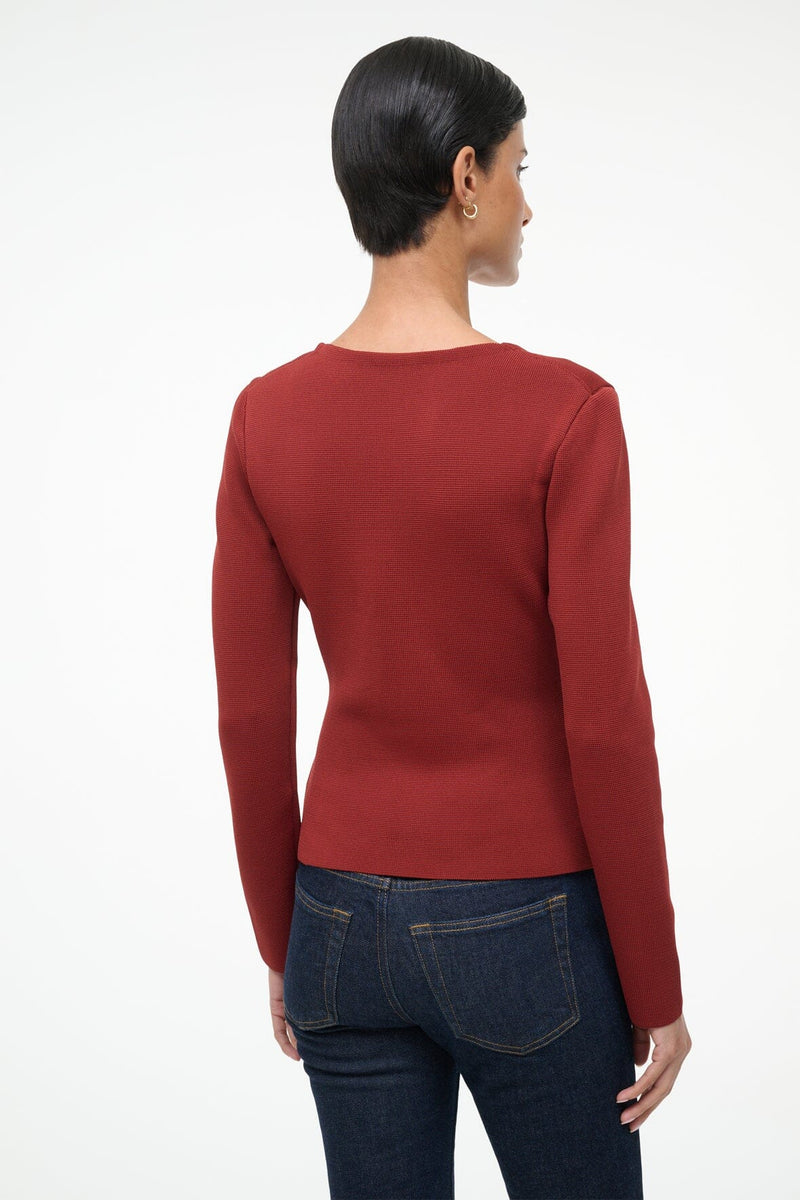 Staud  Rachela Top Sangria