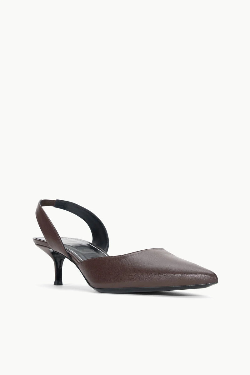 Staud Sebastian Slingback Espresso