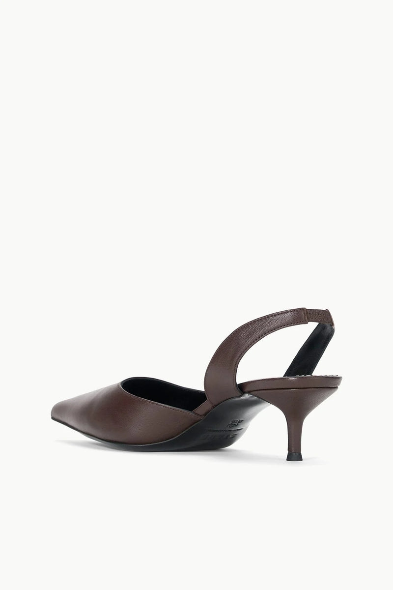 Staud Sebastian Slingback Espresso