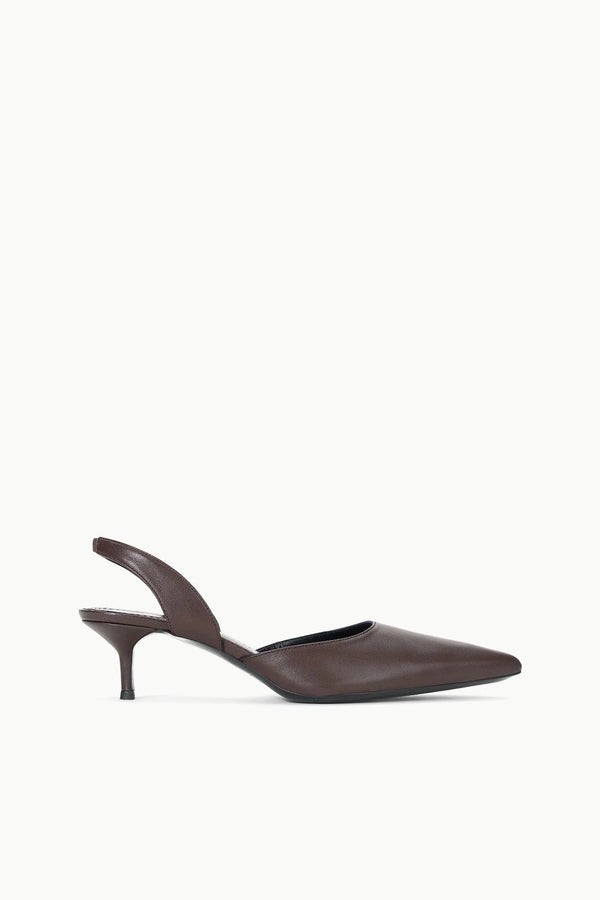 Staud Sebastian Slingback Espresso