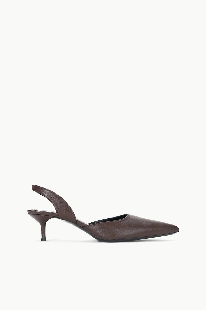Staud Sebastian Slingback Espresso
