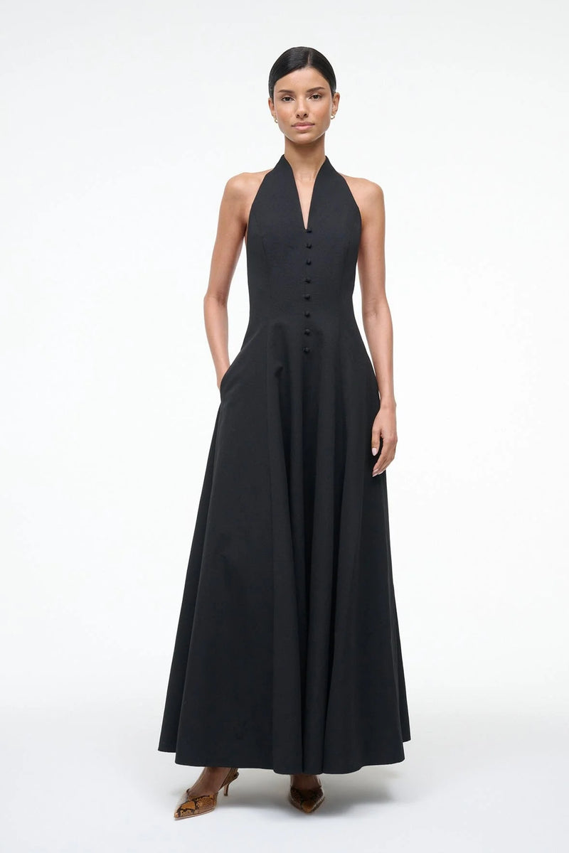 Staud Stella Dress Black