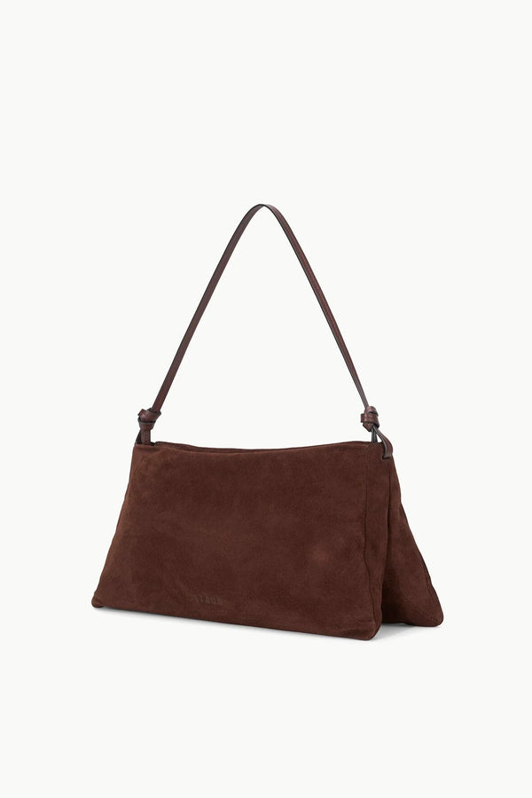 Staud Vivi Shoulder Bag Mahogany