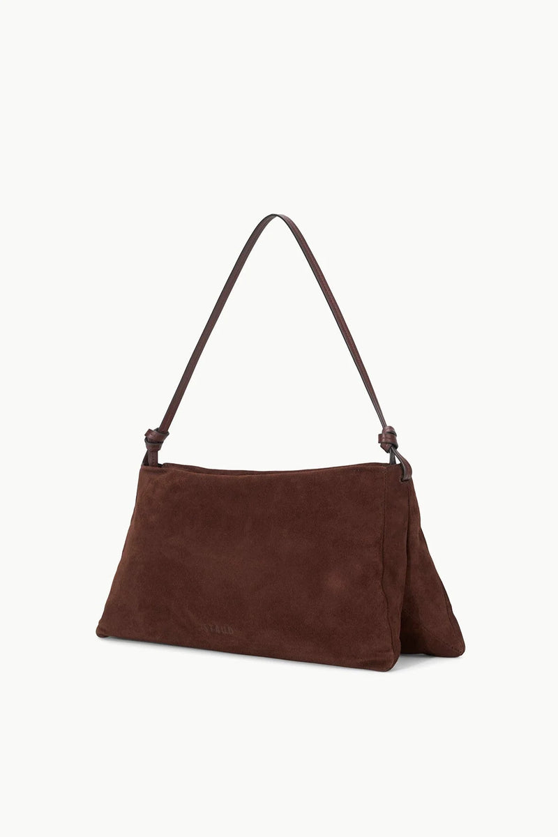 Staud Vivi Shoulder Bag Mahogany