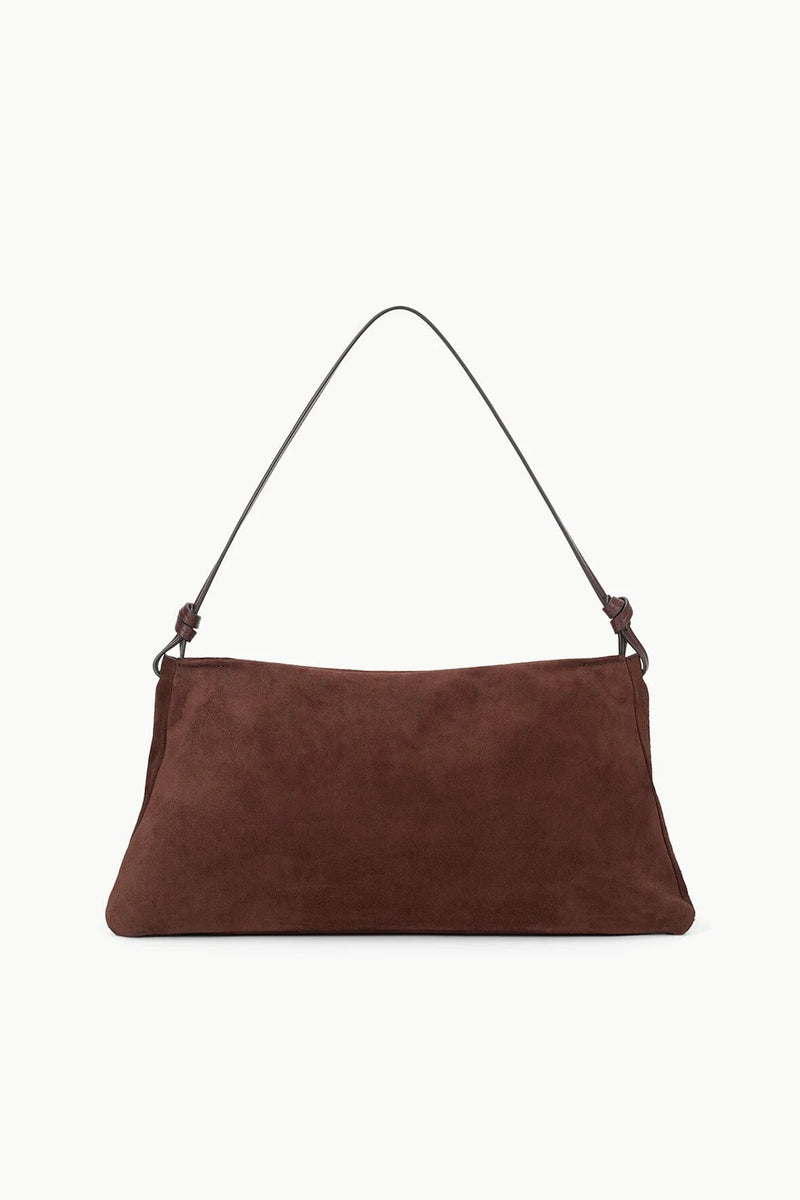 Staud Vivi Shoulder Bag Mahogany