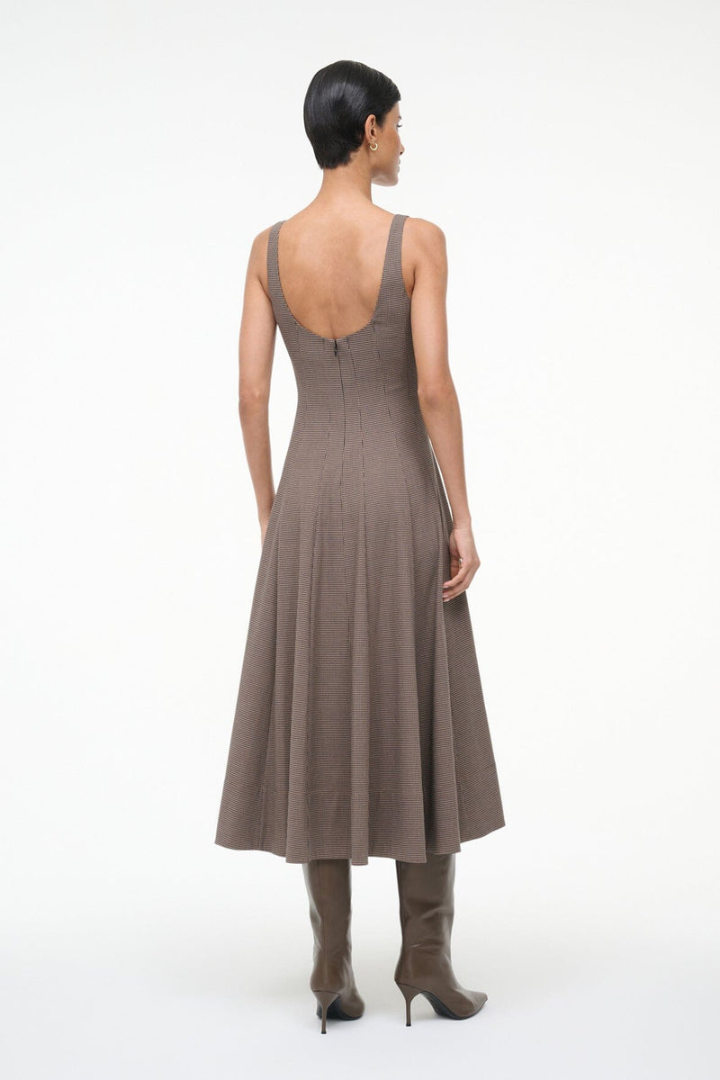 Staud  Wells Dress Houndstooth