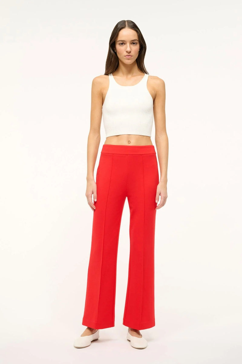 Staud Knack Pant Rouge