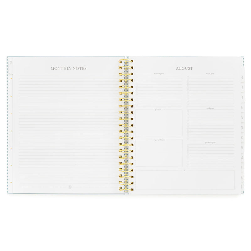 Sugar Paper 2024-2025 Large Weekly Spiral Academic Planner