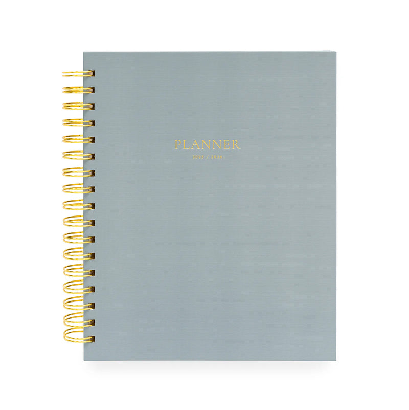 Sugar Paper 2025-2026 Dusty Blue SpiralAcademic Planner