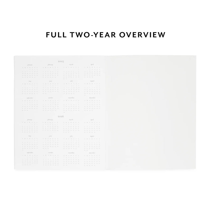 Sugar Paper 2025-2026 Rose Stripe AcademicMonthly Planner