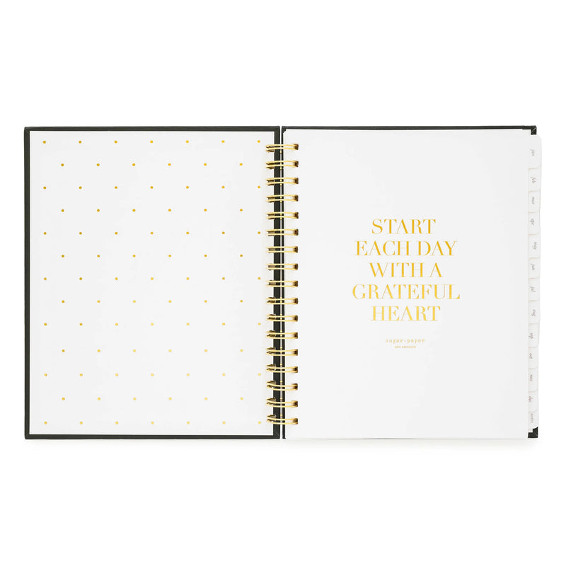 Sugar Paper 2025 Dusty Blue Signature Spiral Planner