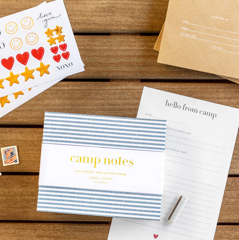 Sugar Paper Camp Notes Box