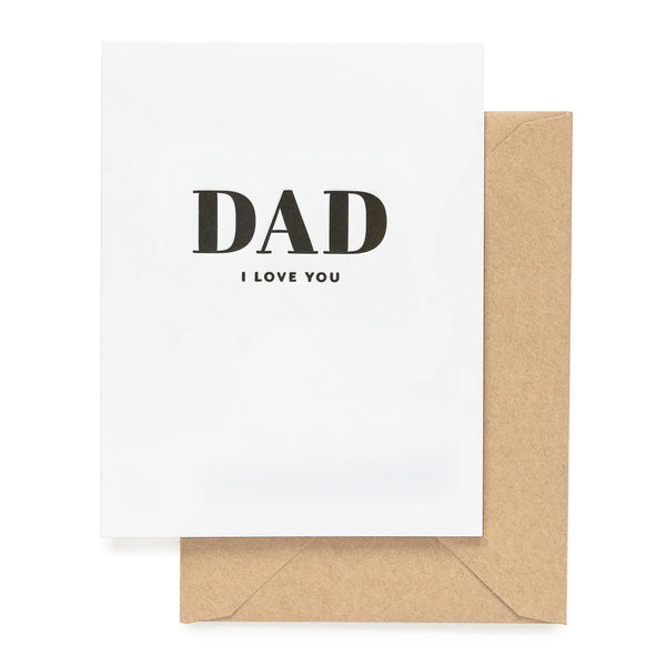 Sugar Paper Dad I Love You