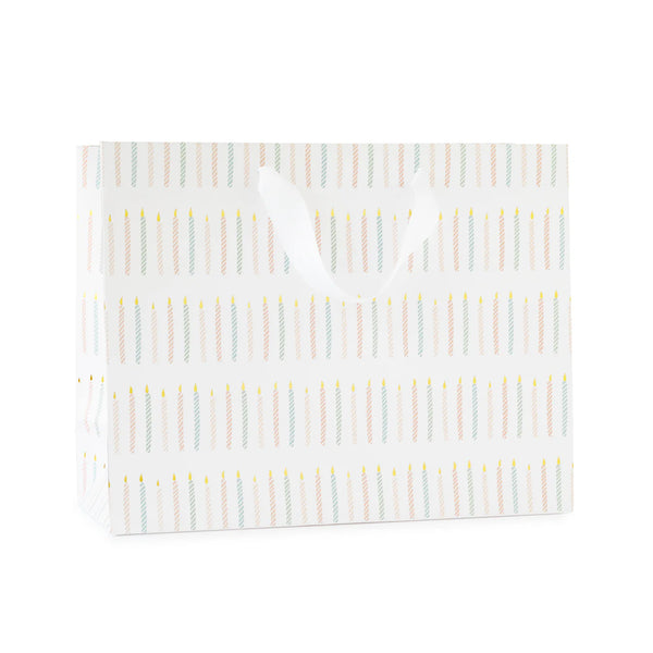 Sugar Paper Large Birthday Candles Gift Bag