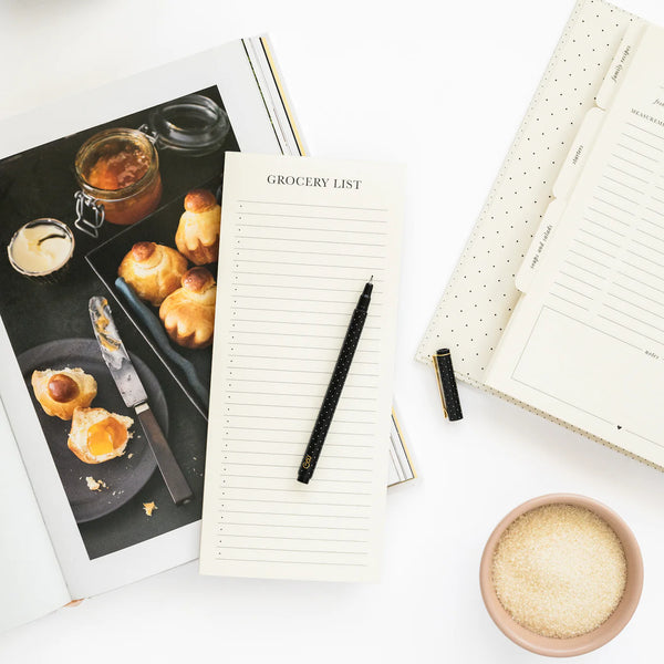 Sugar Paper Magnetic Notepad, Grocery List