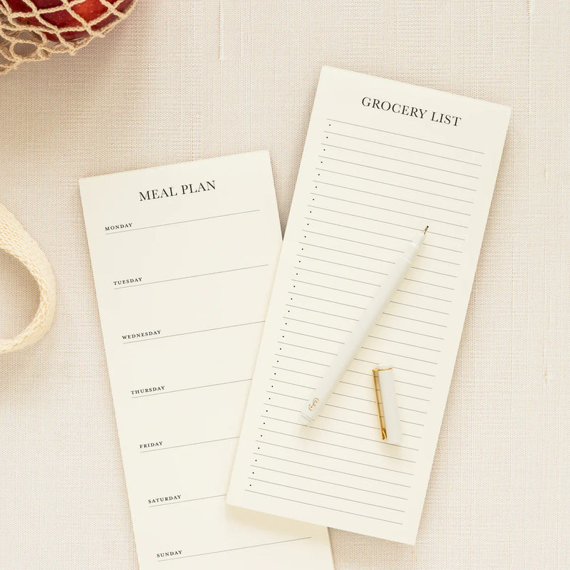 Sugar Paper Magnetic Notepad, Meal Plan