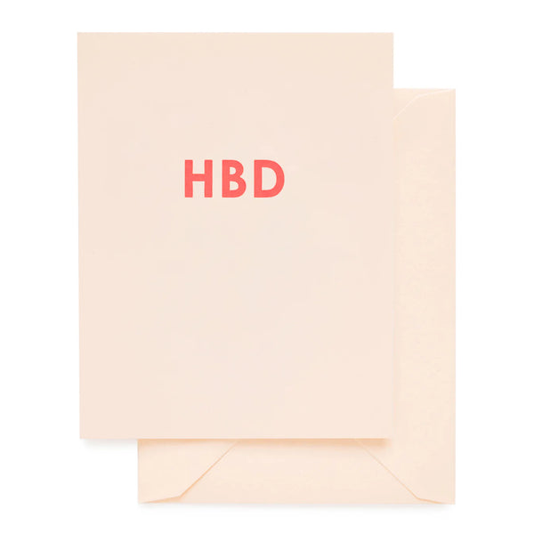 Sugar Paper Neon HBD