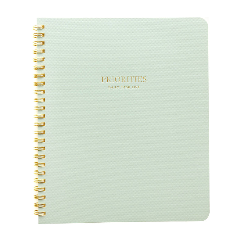 Sugar Paper Priorities Notebook, Green