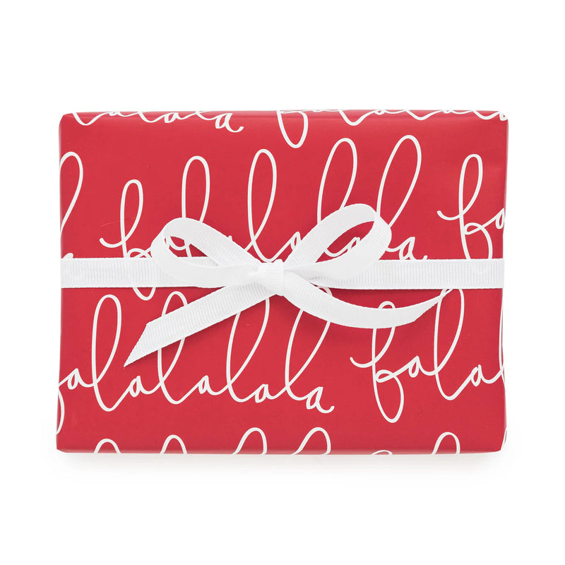 Sugar Paper Red Falalala, Gift Wrap Roll