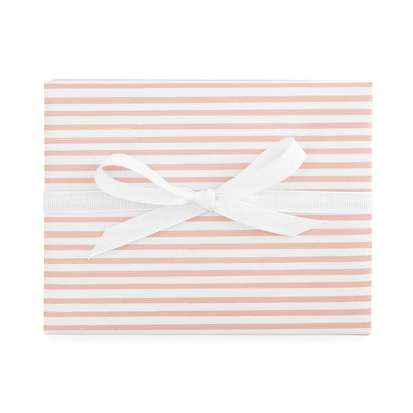 Sugar Paper Rose Painted Stripe, Gift Wrap Roll