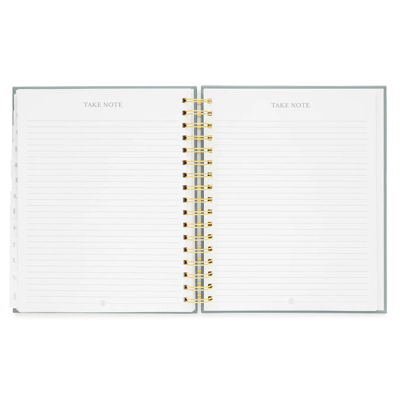 Sugar Paper 2025-2026 Dusty Blue SpiralAcademic Planner