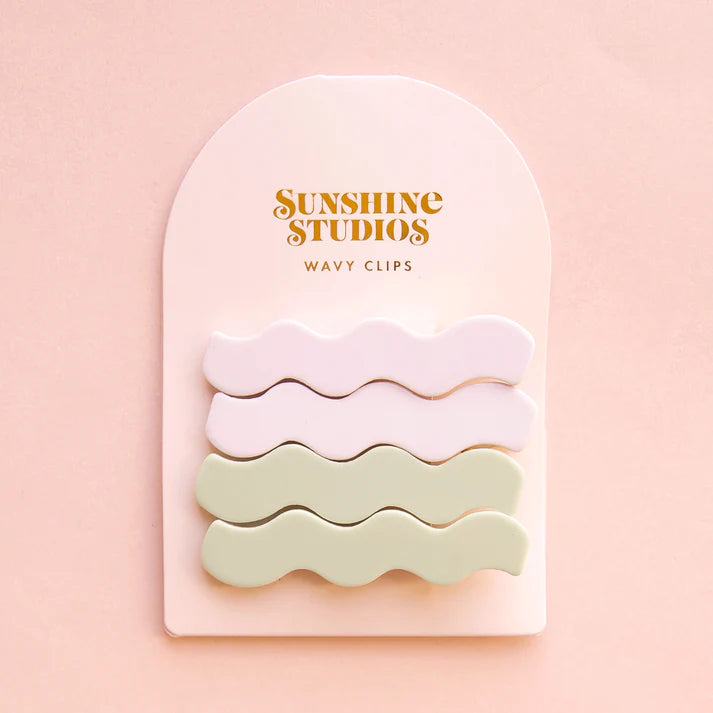 Sunshine Studios Wavy Hair Clips Mist
