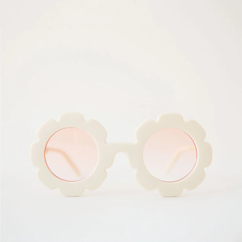 Sunshine Studios Kids Flower Sunglasses Ivory