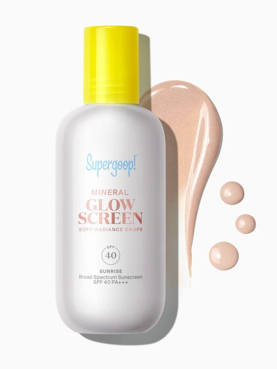 Supergoop! Mineral Glowscreen Soft-Radiance Drops SPF 40 Sunrise
