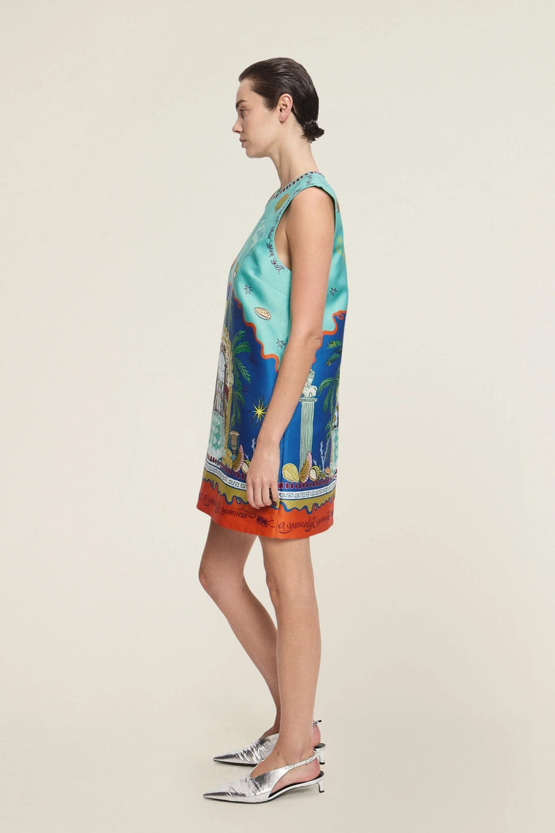 Alemais Surrealist Summer Mini Dress
