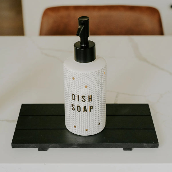 Sweet Water Decor 8.5oz Tile Dish Soap Dispenser