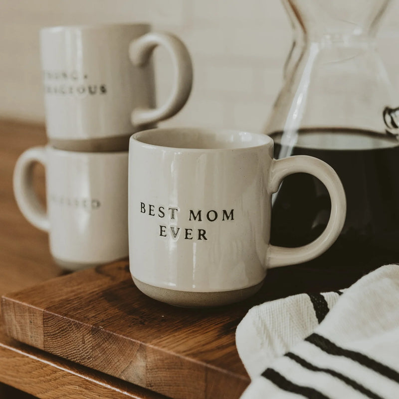 Sweet Water Decor Best Mom Ever 14oz. Stoneware Coffee Mug