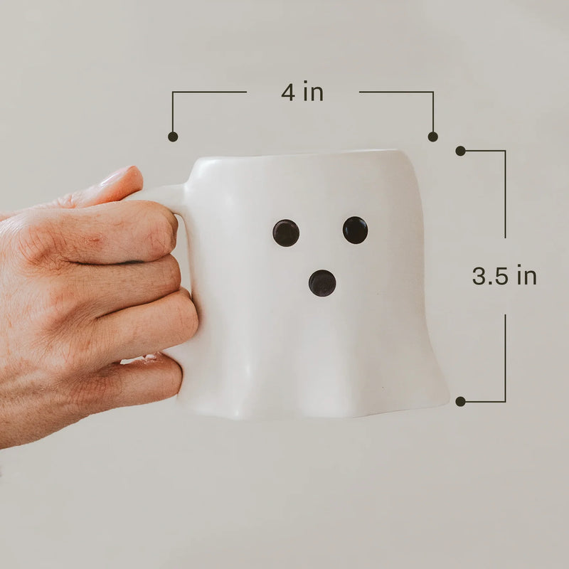 Sweet Water Decor Ghost Face 12oz. Figurine Coffee Mug
