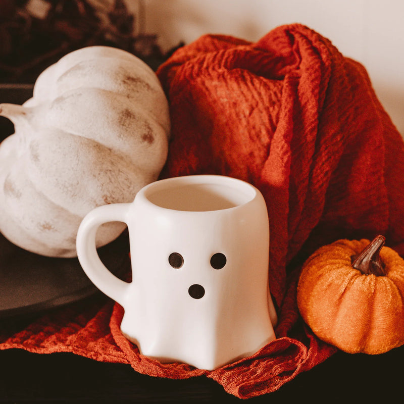 Sweet Water Decor Ghost Face 12oz. Figurine Coffee Mug