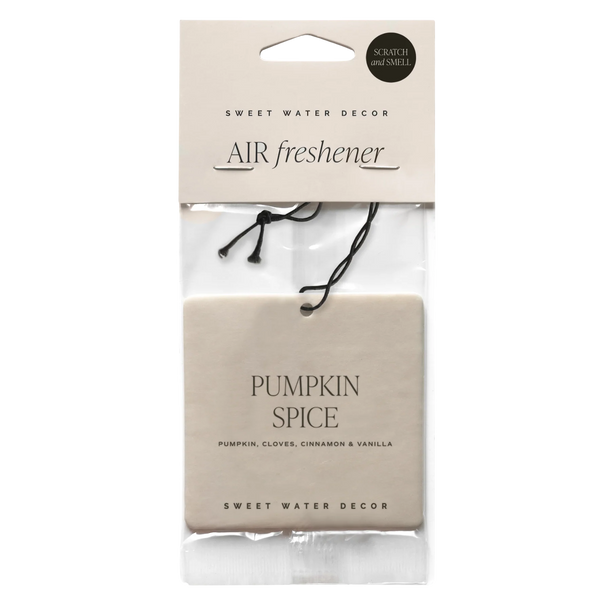 Sweet Water Decor Pumpkin Spice Hanging Air Freshener