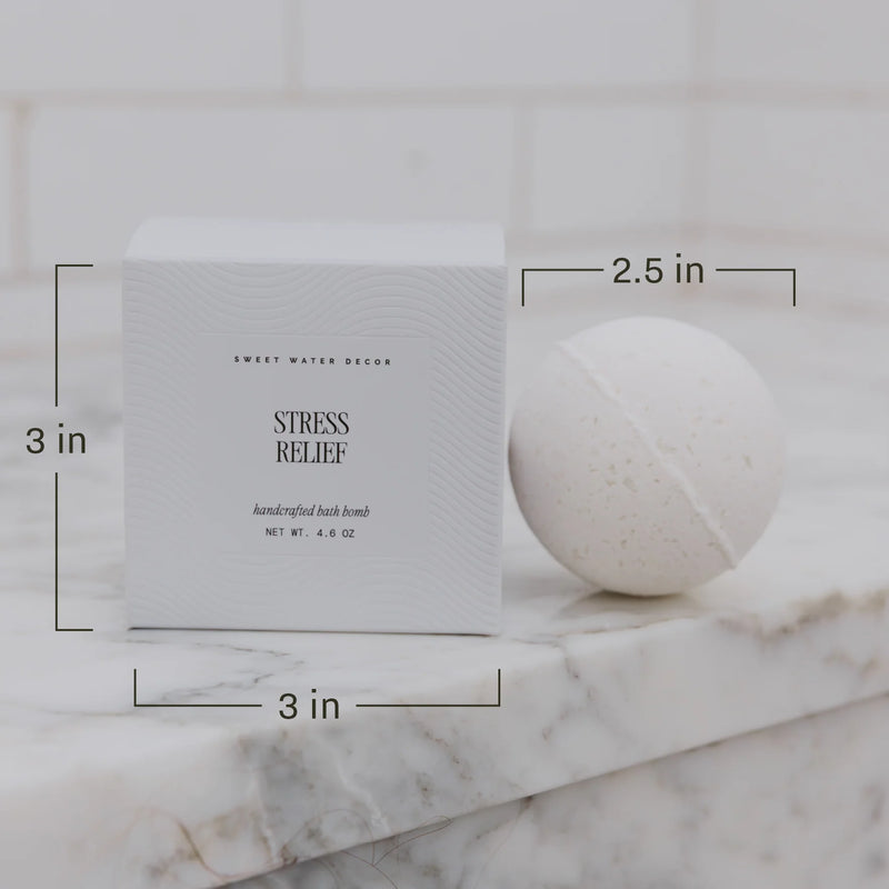 Sweet Water Decor Stress Relief 4.6 oz Bath Bomb