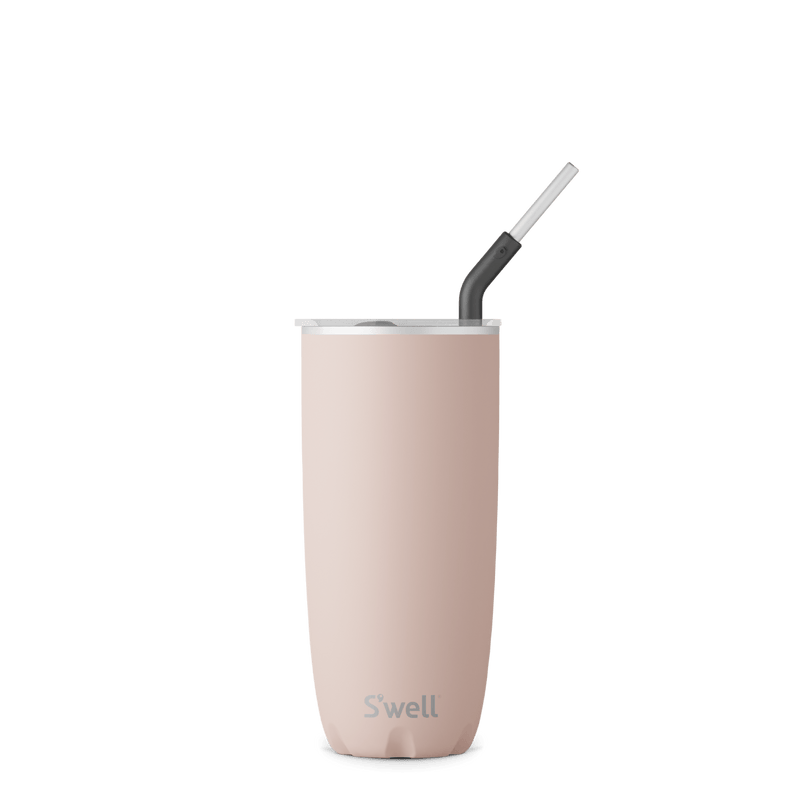 S'well Tumbler with Straw Himalayan Salt