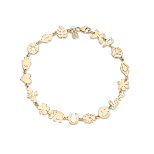 Sydney Evan Tiny Pure Link Bracelet