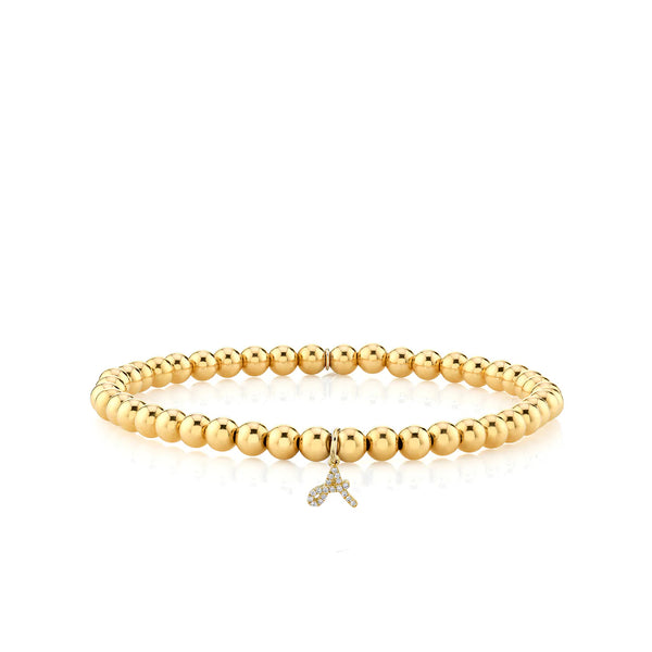 Sydney Evan "A" Initial Charm