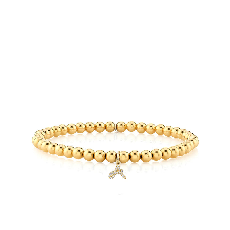 Sydney Evan "A" Initial Charm