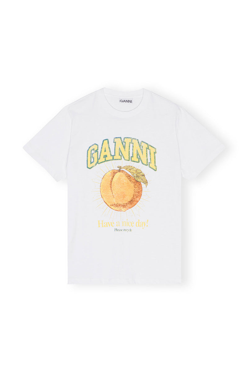 Ganni Basic Jersey Peach Relaxed Tshirt