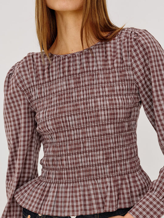 Rails Tabi Blouse - Rust Rose