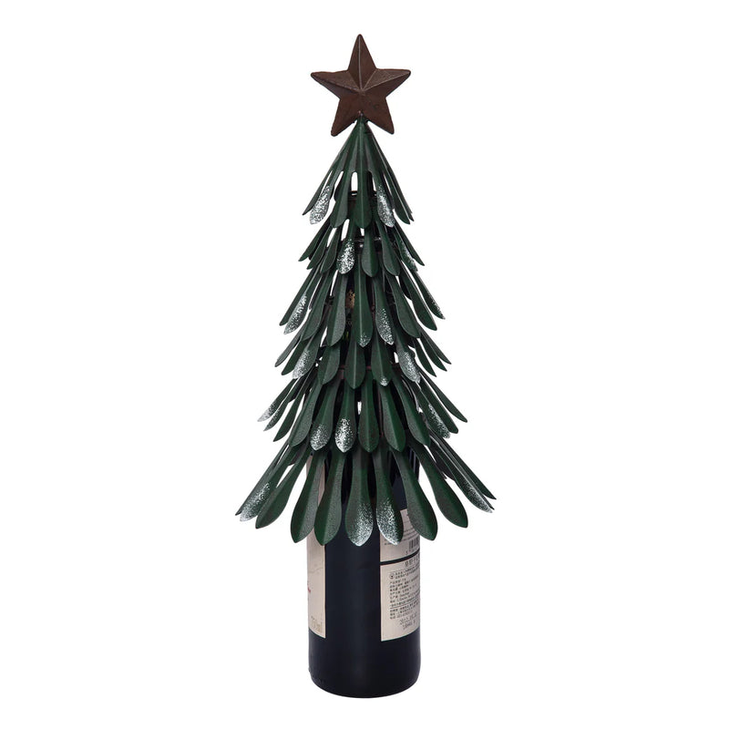 Transpac Metal Tree Bottle Topper