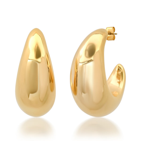 Tai Big fat hoop earrings