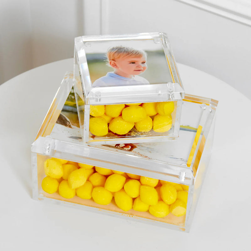 Tara Wilson Designs Photo Box - 4" X 4" Clear