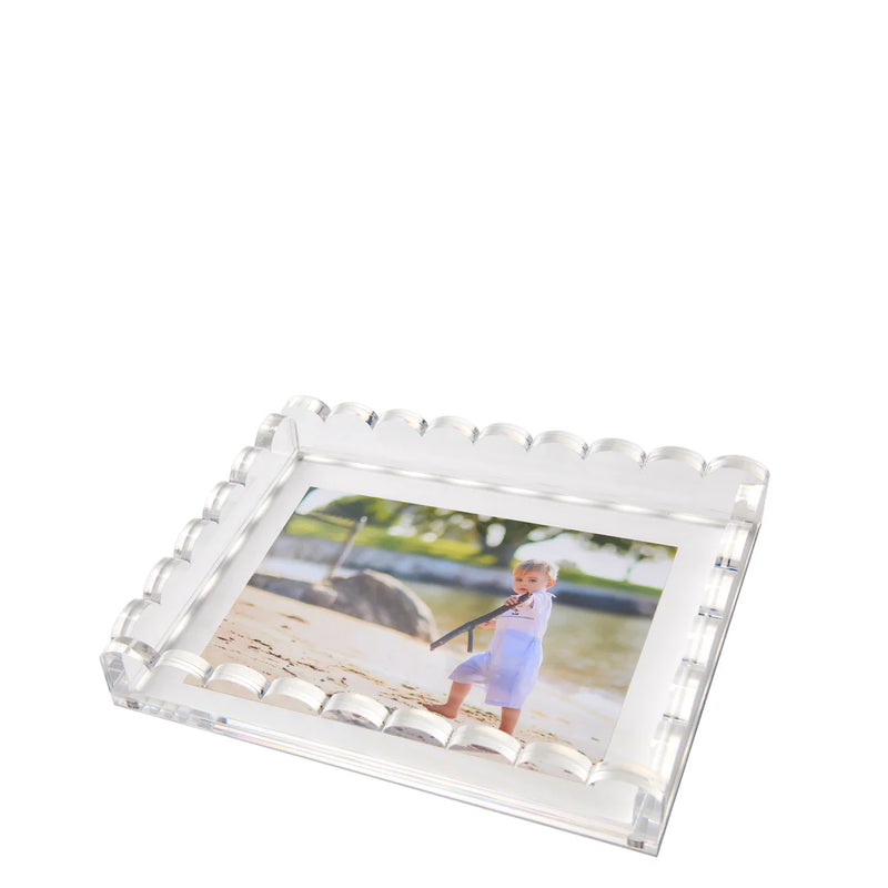 Tara Wilson Designs Tray - Scallop - Clear Photo