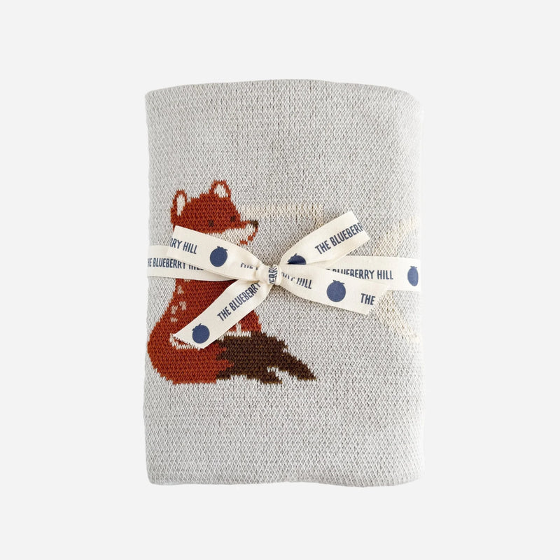 The Blueberry Hill ABC Woodland Blanket