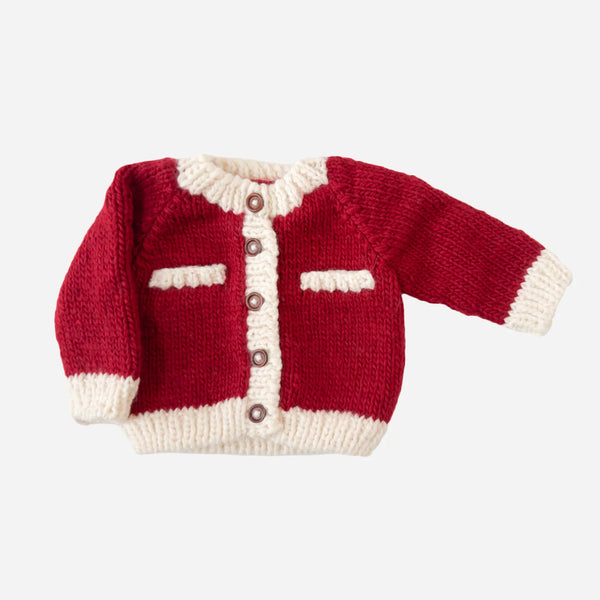 The Blueberry Hill Coco Cardigan, Red