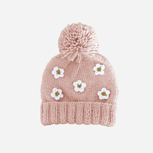 The Blueberry Hill Flower Hat, Blush