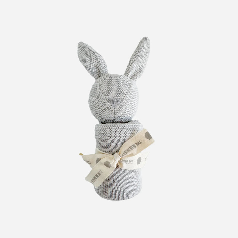 The Blueberry Hill Organic Cotton Bunny Lovey
